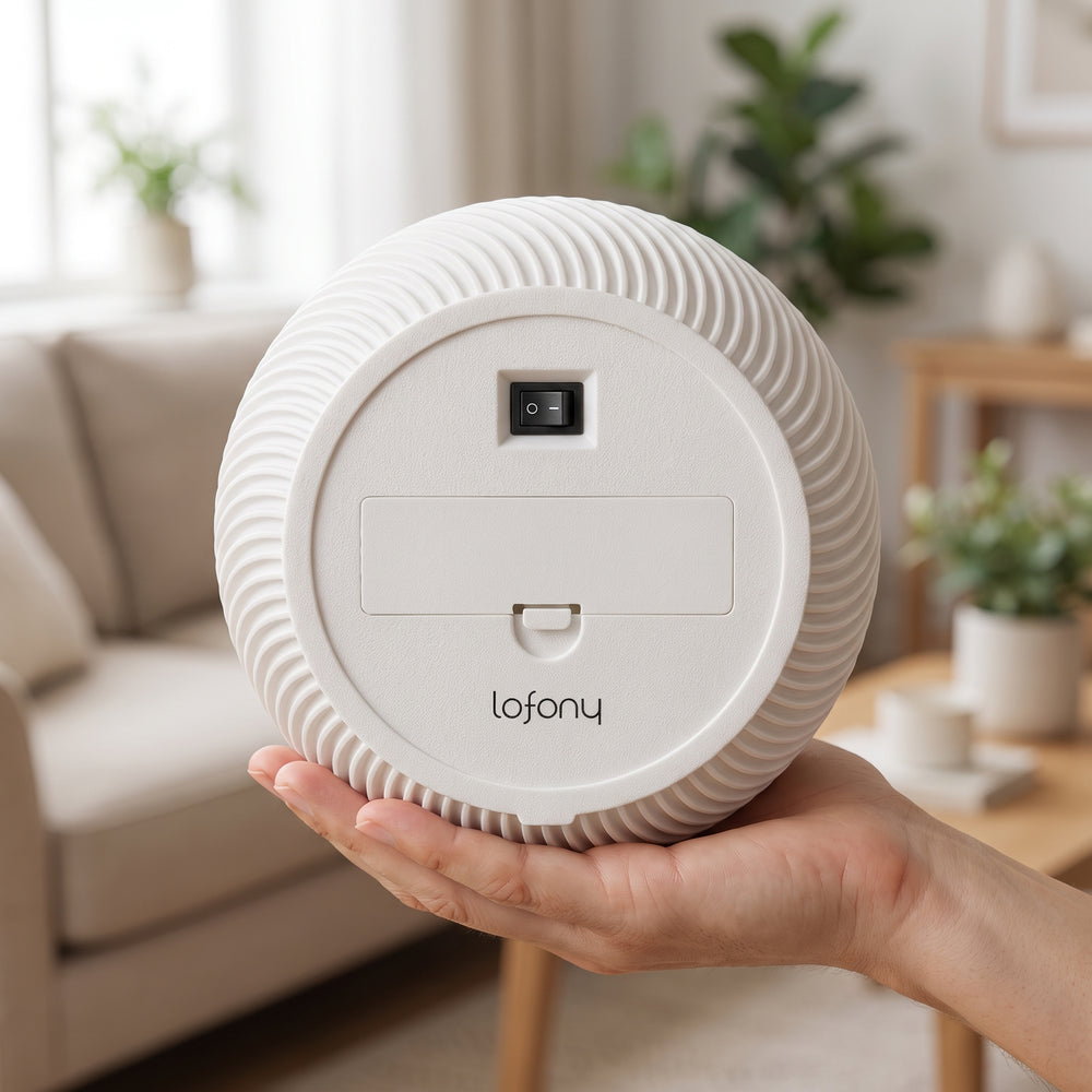 LOFONY Vena | Şarjlı Dekoratif Masaüstü Işıklı Lamba Saksı (Gün Işığı)